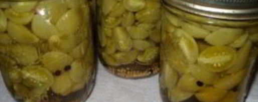 Шаг 4: зеленых помидоров соленых