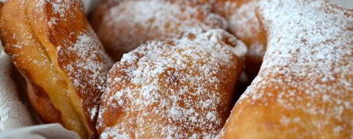 Шаг 6: жареных полумесяцев с клубникой