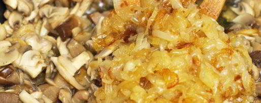 Шаг 5: блинной улитки с грибным жюльеном