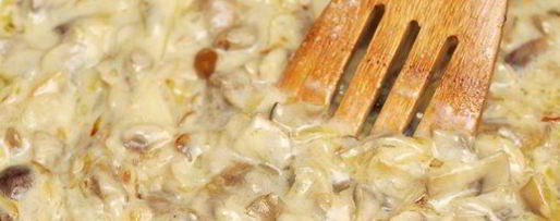 Шаг 9: блинной улитки с грибным жюльеном