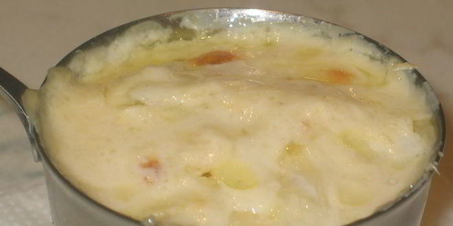 Рецепт сливочного жульена из белых грибов без муки