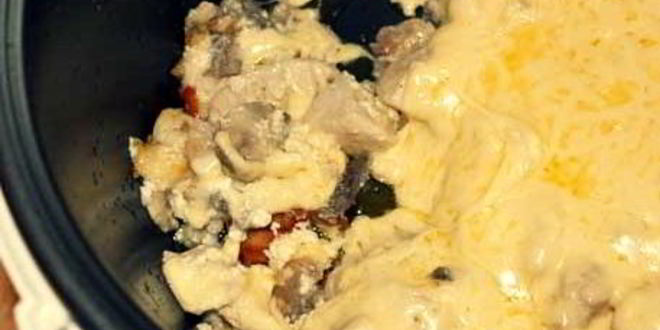 Рецепт жульена грибного в мультиварке