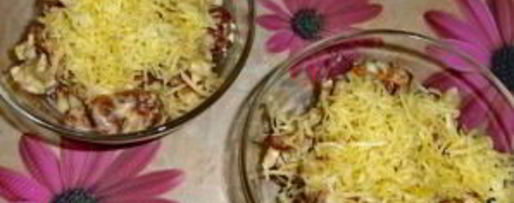 Шаг 2: жульена из лисичек