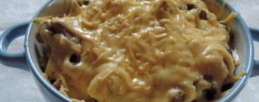 Шаг 3: жульена из свинины с грибами