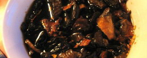 Шаг 2: жульена печеночного с грибами под сыром джюгас