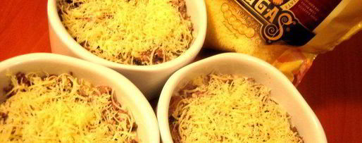 Шаг 20: жульена печеночного с грибами под сыром джюгас