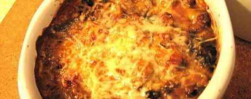 Шаг 21: жульена печеночного с грибами под сыром джюгас