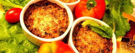 Шаг 22: жульена печеночного с грибами под сыром джюгас