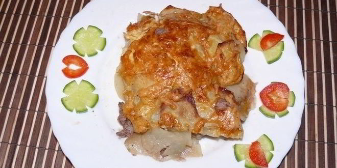 Рецепт жульена с фаршем