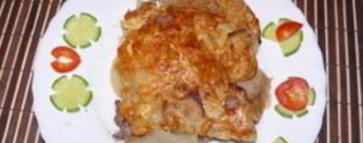 Шаг 7: жульена с фаршем