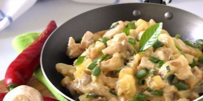 Рецепт жульена с грибами и картофелем