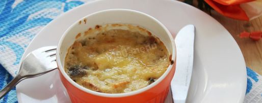 Шаг 5: жульена с грибами и сливками грибной