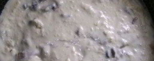 Шаг 6: жульена с грибами на сковороде