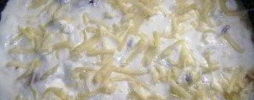 Шаг 7: жульена с грибами на сковороде