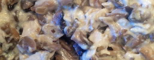 Шаг 2: жульена с курицей и грибами