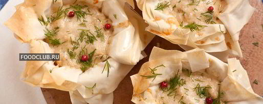 Шаг 9: жульена с курицей в тесте фило