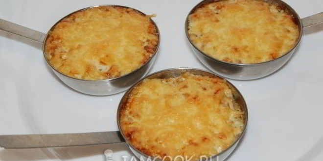 Рецепт жульена с курицей