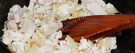 Шаг 5: жульена с курицей