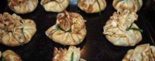 Шаг 4: жульена в блинных мешочках