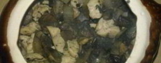 Шаг 5: жульена в горшочках с картошкой