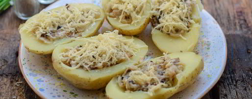 Шаг 6: жульена в картошке