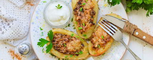 Шаг 9: жульена в картошке