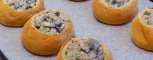 Шаг 8: жульена в съедобных кокотницах