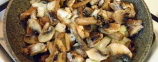 Шаг 2: жульена в тарталетках с грибами