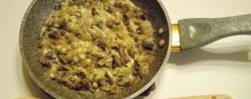 Шаг 3: жульена в тарталетках с грибами