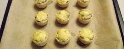 Шаг 7: жульена в тарталетках с грибами