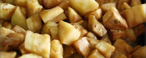 Шаг 1: жюльена из баклажанов