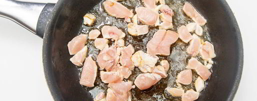 Шаг 4: жюльена из курицы и грибов