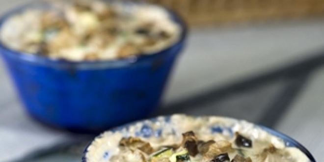 Рецепт жюльена из морепродуктов с баклажанами