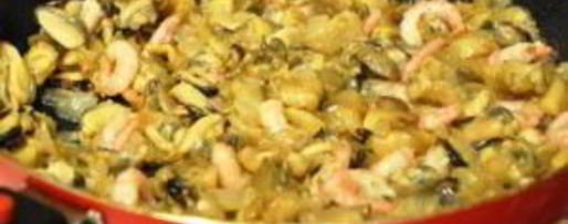 Шаг 4: жюльена из морепродуктов