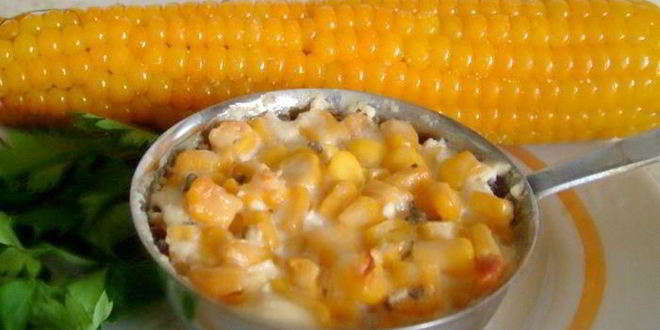 Рецепт жюльена неклассического с кукурузой