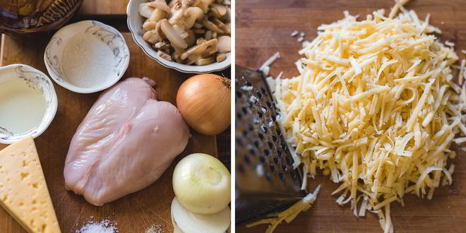 Рецепт жюльена с грибами и курицей в глиняных горшочках