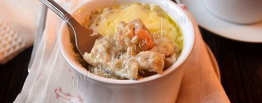 Шаг 12: жюльена с креветками