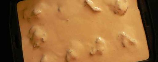 Шаг 29: жюльена с куриным филе и грибами