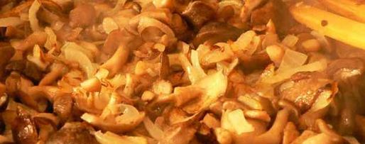 Шаг 13: жюльена с куриным филе и грибами