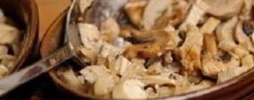 Шаг 12: жюльена с курицей и грибами