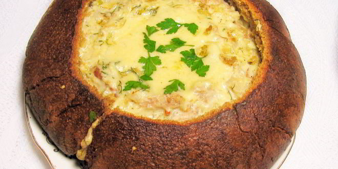 Рецепт жюльена в хлебном каравае