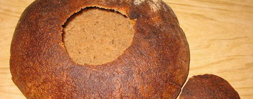 Шаг 3: жюльена в хлебном каравае