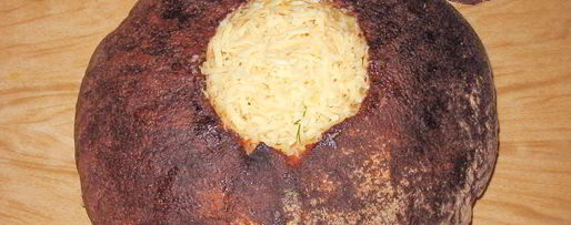 Шаг 5: жюльена в хлебном каравае