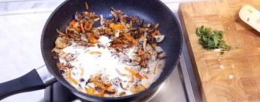 Шаг 2: жюльена в рыбе